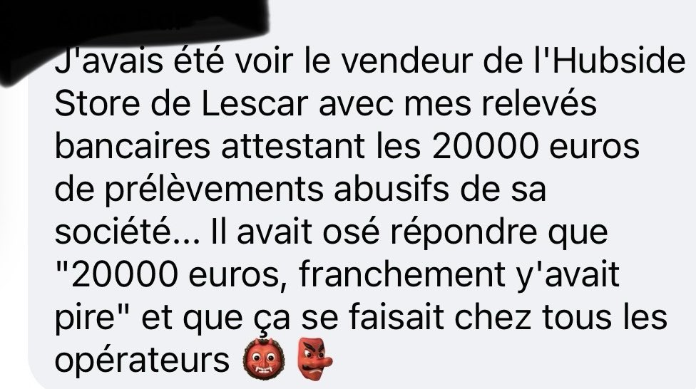 sylvestredec12's tweet photo. Témoignage d’un client arnaqué par Hubside. Sacrée équipe de vente. 🤡
Les escrocs ont un argumentaire explicatif digne de leur arnaque. 
🤮🤮🤮 🤮💩💩💩💩
@dgccrf @ACPR_actu @libe @Non_a_Indexia https://t.co/uu7k2Hm8Zv