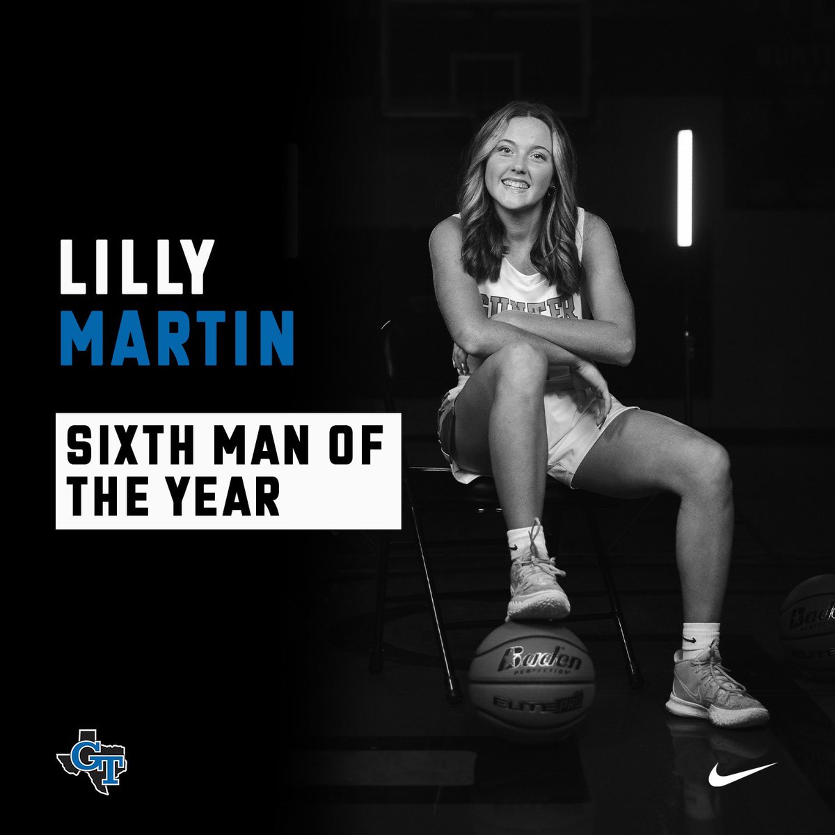 gunterladyhoops's tweet photo. 🌟 Congrats 🌟 to our 11-3A District 6th Man! 💙🖤

@LillyTin24 

#sparkplug https://t.co/LaUI4QBxOZ