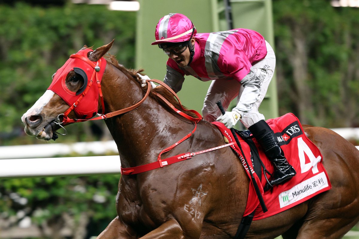 HKJC_Racing's tweet photo. Ka Ying Spirit with one of the best returns to form at odds of 29/1... 👏

#HappyWednesday | #HKracing https://t.co/KutESxxO3M