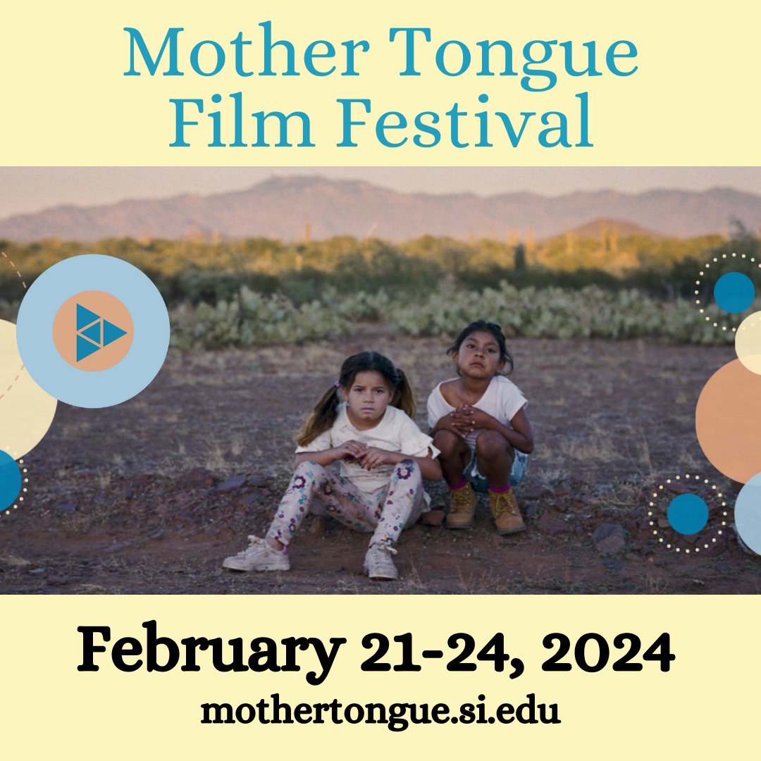 The schedule for the #MotherTongue2024 Film Festival is now live! 

Join the festival in DC, Feb. 21–24, for 23 films in 27 languages from 12 regions. All events are free. Films are presented with captions, and Q&As include ASL interpretation. Learn more: mothertongue.si.edu