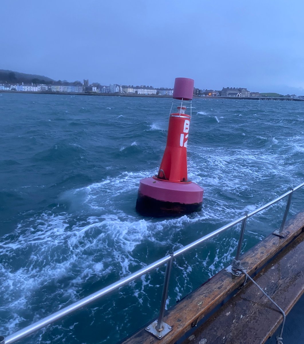 Yesterday morning, our Maritime officers carried out a routine inspection of our Aid to Navigation along the the Menai Strait with colleagues from Trinity House. All markers were checked to ensure that they were in the right place & lights working to keep our seas safe.