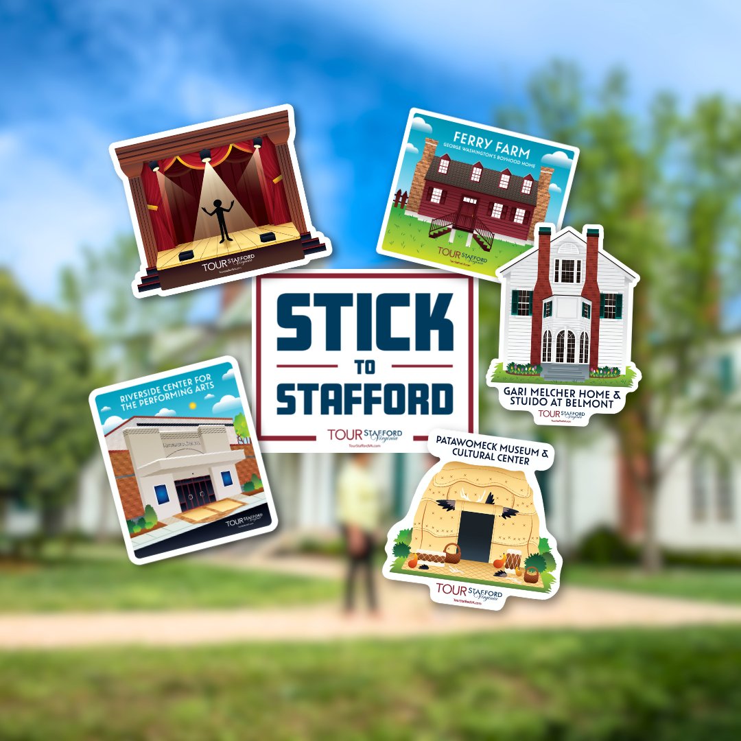 It's time to sneak a peek at stickers coming in March! Visit SticktoStafford.com to start planning out where you're going to get yours! ✍️ 📍 
.
.
.
#sticktostafford #tourstaffordva #tourstafford #stafford #staffordva #explore #travel #history