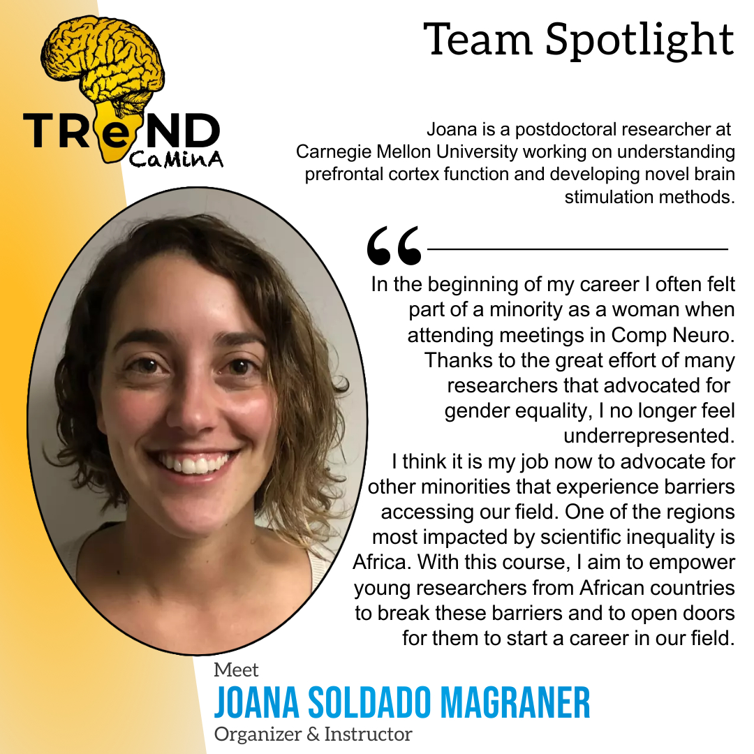 With the course preparations fully on, we wanted to take the time and show our appreciation to the people behind this course #VolunteerAppreciation Meet @jsoldadomagrane, course organizer and instructor, currently a postdoc @CarnegieMellon Thank you Joana for all your work!
