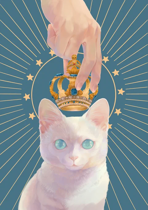過去絵だけど猫の日〜#猫の日 #にゃんにゃんにゃんの日 