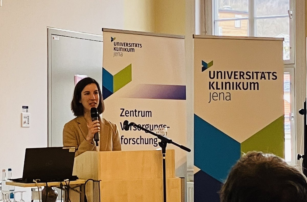 Herzlichen Glückwunsch zur Professur, wir brauchen diese Expertise in Thüringen dringend! Das neue Zentrum für Versorgungsforschung bringt Daten für Taten. Wie hängen strukturelle Über- und Unterversorgung zusammen - diese Frage sollten wir gemeinsam vertiefen.  <a href="/VogtVerena/">Verena Vogt</a>