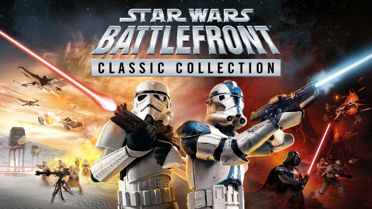 The original favorites strike back. Star Wars Battlefront Classic Collection is coming March 14. Learn more: strw.rs/6018njqw8