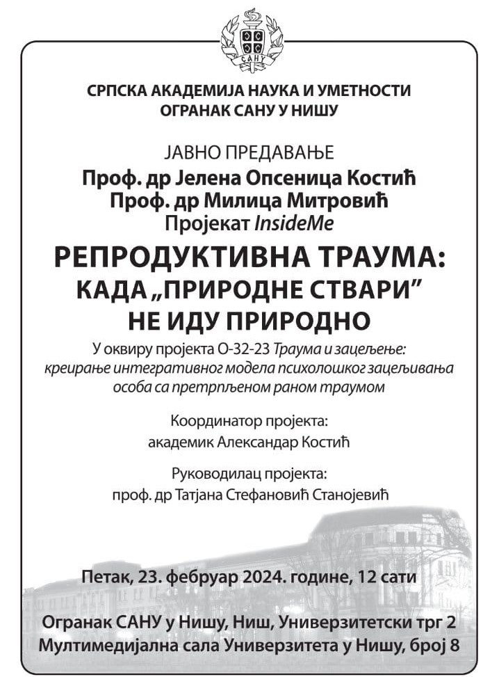 InsideMeProject's tweet photo. A new event by the project InsideMe (in Serbian). https://t.co/SdXhdrfHzH