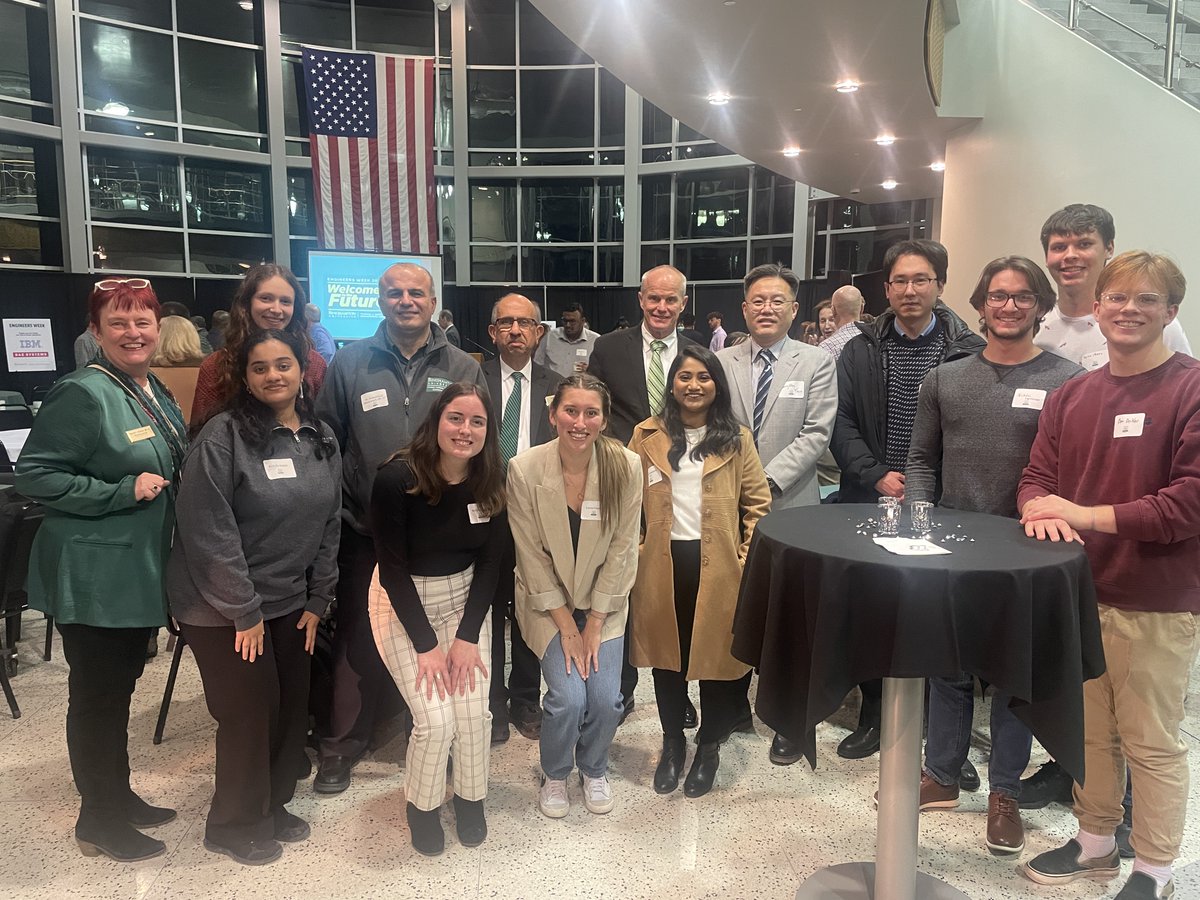 National Engineers Week is off to a great start! Group photo from last night's Alumni &amp; Friends Reception with speaker Dr. Nana Banerjee. #BingPride