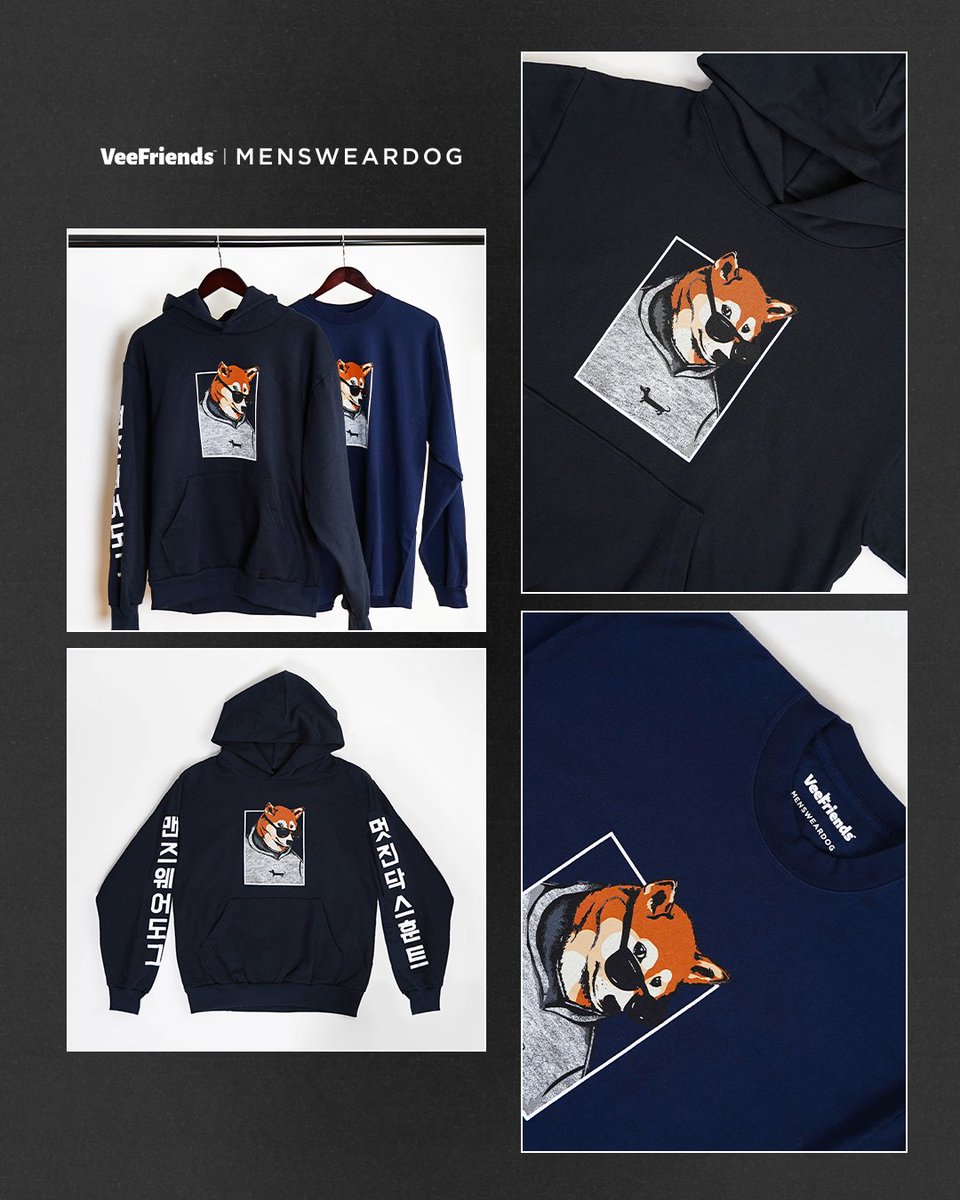 AVAILABLE NOW

VeeFriends x Menswear Dog
Premium, 100% Cotton Hoodie &amp; Long Sleeve Tee
Ships Worldwide, while supplies last

👉 shop.veefriends.com