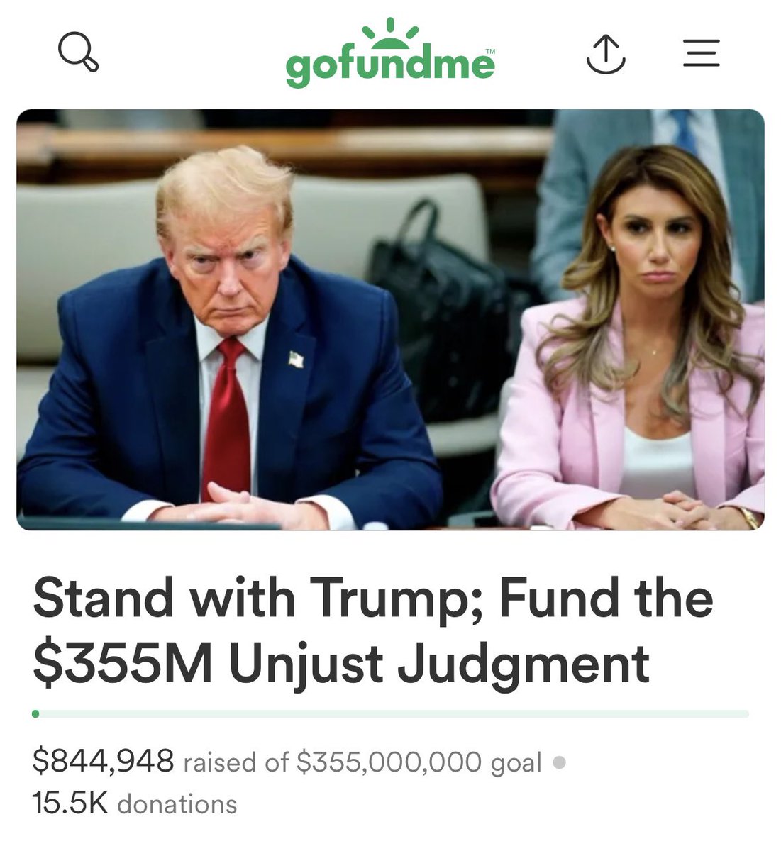 In 5 DAYS a gofundme for Trump has surpassed what I’ve made in 5 YEARS on my filter fund for clean water. I know everyone wants to boycott gofundme but instead please help me hit my goal to get clean water to those in need. gofund.me/a682750c