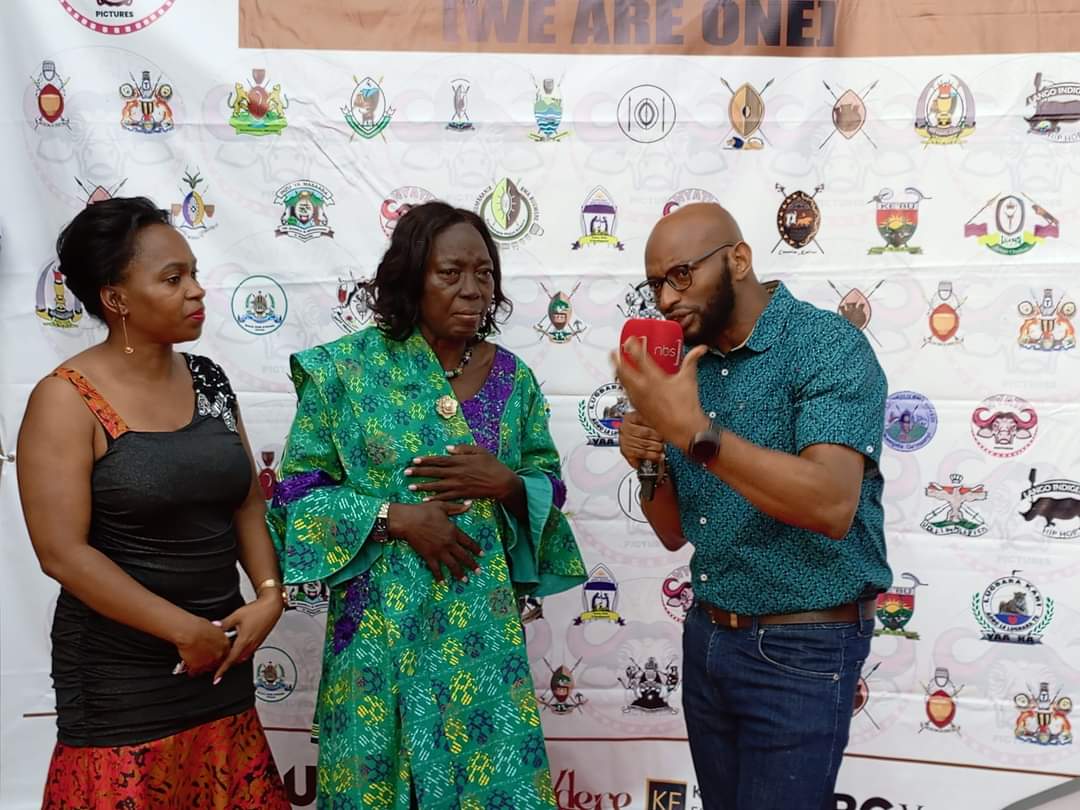 rarrigz's tweet photo. #TukoPamoja: First Deputy Prime Minister and Minister for East African Community Affairs Rt Hon Rebecca Kadaga arrives at National Theatre for the premiere of #Busoga segment. 

#LetsTalkHistory. https://t.co/E9jQbICHtp