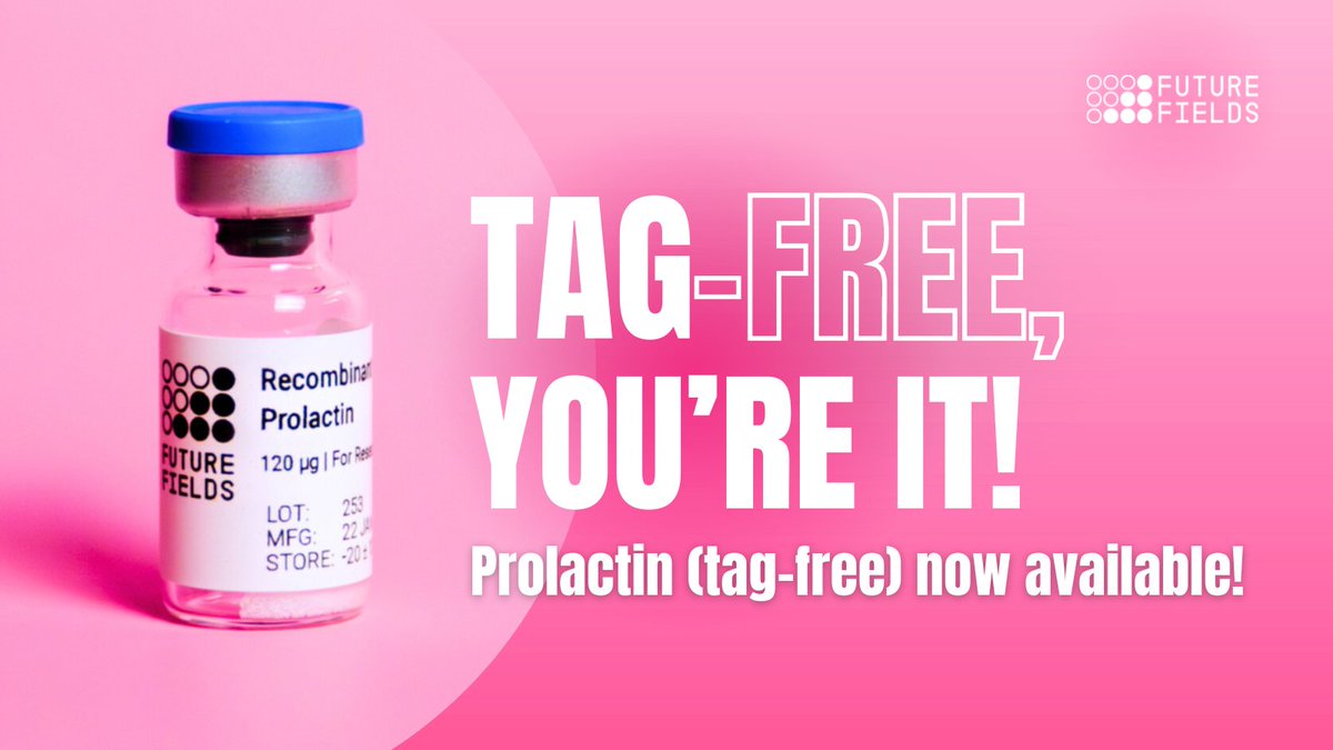 You asked, we listened - a tag-free version of our prolactin is now available! 🙌

Read the white paper and request a sample: bit.ly/48nYD4n