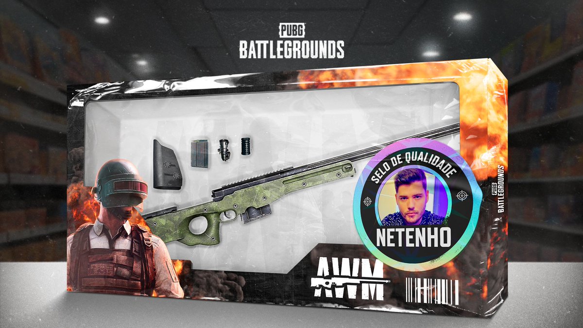 PUBG: BATTLEGROUNDS Brasil (@pubg_br) on Twitter photo Se tu assombra com a AWM, pode cravar que esse SELO DE QUALIDADE do <a href="/netenho1/">Netenho Cavalcante</a> também é pra você 🎯
Marca aí embaixo aquela parceria de squad que abusa do QÉOTA 👇
#pubg #pubgbrasil #pubgbattlegrounds #battleroyale Se tu assombra com a AWM, pode cravar que esse SELO DE QUALIDADE do <a href="/netenho1/">Netenho Cavalcante</a> também é pra você 🎯
Marca aí embaixo aquela parceria de squad que abusa do QÉOTA 👇
#pubg #pubgbrasil #pubgbattlegrounds #battleroyale
