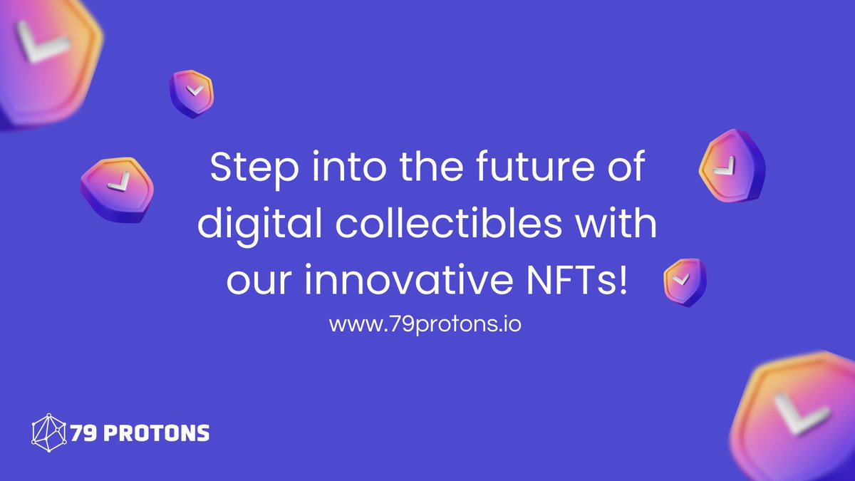 79protonsNFT's tweet photo. Discover a new era of digital ownership with our NFTs! 🎨 By intertwining timeless assets with cutting-edge technology, we're redefining the way you perceive and interact with digital art. Join us on this journey and unlock the full potential of digital collectibles! 

#NFTArt https://t.co/bL1cm3LgdG