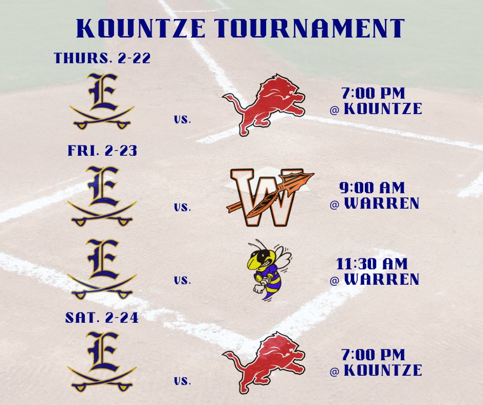Evadale HS Baseball tweet media