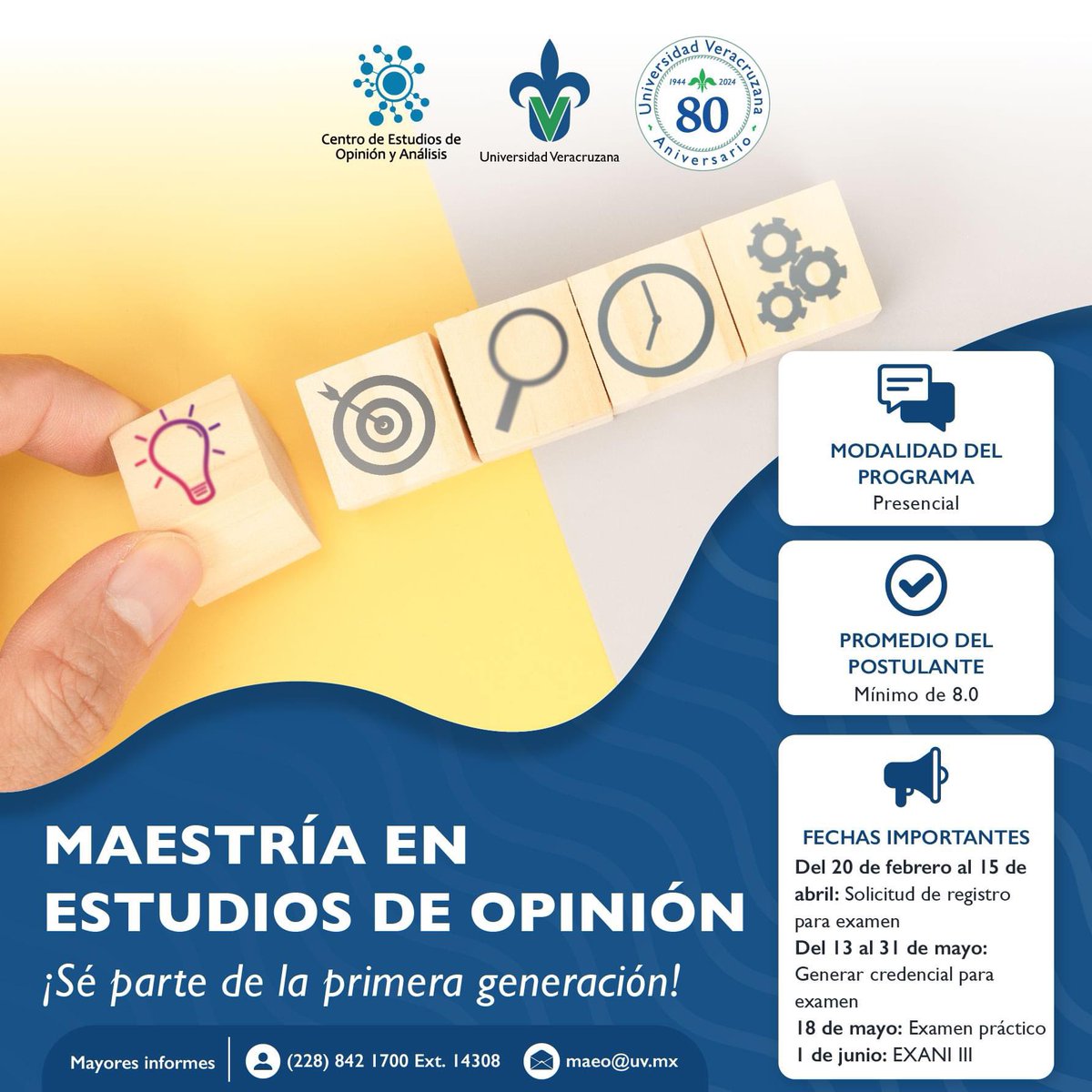 CEOA_UV's tweet photo. 🤓 Información importante para los aspirantes a la maestría
✅ Ya pueden acceder al sistema para comenzar el proceso de registro:
🌐 https://t.co/M6yXmX0071
Ver el calendario aquí 👉 https://t.co/5LSUZNz44z
#AspirantesPosgradoUV2024 #MAEO #CEOA https://t.co/LUXn362pd0