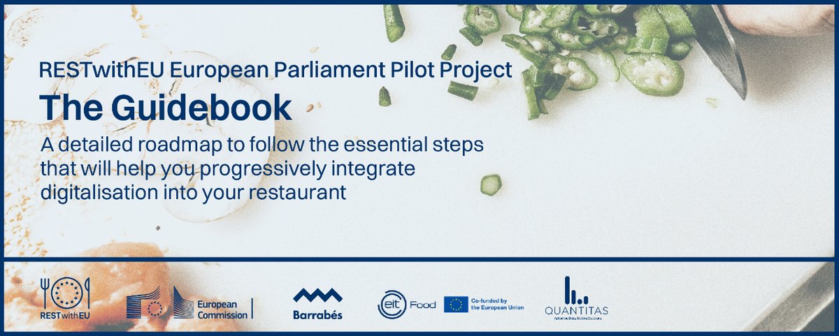 🍽️ 📖 The RESTwithEU Guidebook release is about to happen!

Looking to gain an in-depth understanding of digital transformation in the restaurant industry? Keep an eye out for the publication to navigate the vast possibilities of digitalisation on 27 February.
