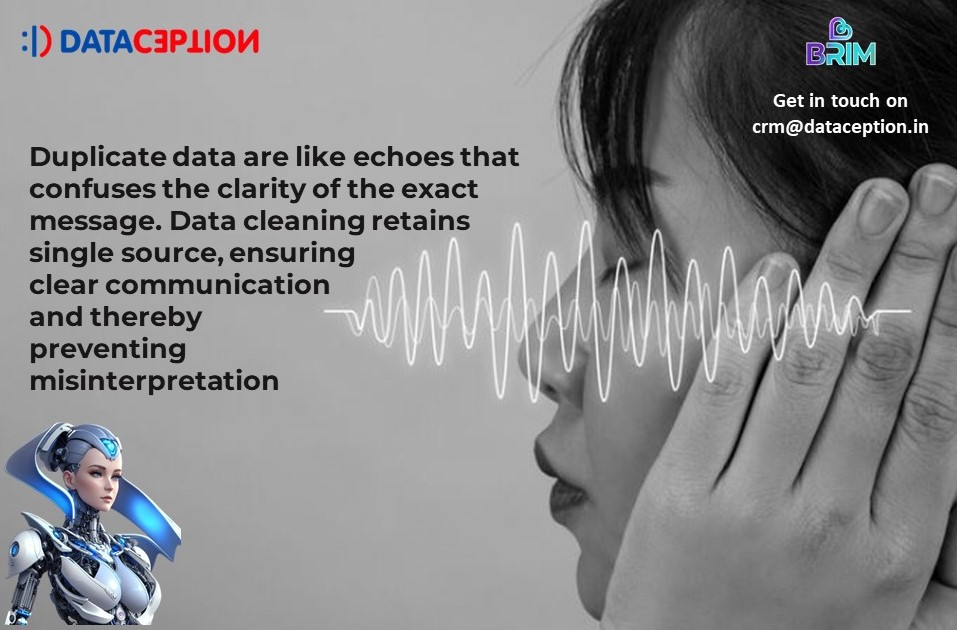 Dataception's tweet image. Hello!!
#DataCleaning #ClearCommunication #DuplicateData #Clarity #Misinterpretations #DataQuality #EfficientCommunication #dataanalytics #DataIntegration #DataFabric #businessintelligence #BusinessGrowth