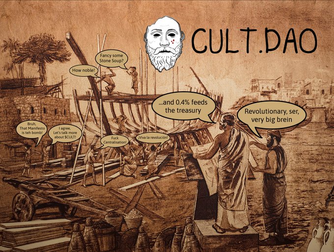 @wearecultdao The story we tell ourselves is the story we live out.

Write your own, or live out a story someone else wrote.

#WeAreTheDAO
#WeAreTheRevolution
#FreeYourselfAndTheWorldWillFollow
#OptOut
#ExitAndBuild
#ReadTheManifesto
#TalkAboutCULT
#BuildOnModulus
$CULT $RVLT
$XMR #Monero