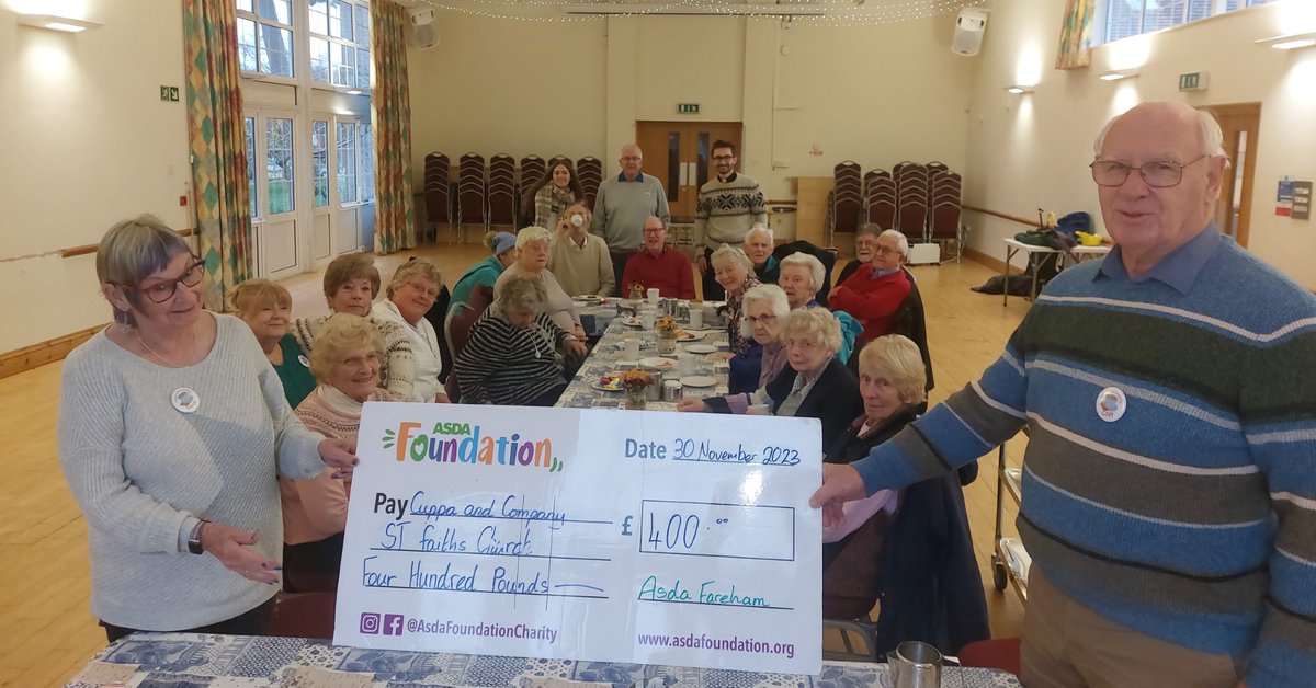 💡Group Spotlight💡 We recently supported St Faith's Church - Cuppa and Company with an Empowering Local Communities grant. Funding was put towards a get together for service users who have been bereaved. ☕🍰 Visit tinyurl.com/yvnftncj for more information on on our!