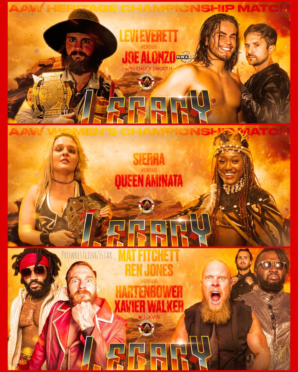 This Friday 02/23 @AAWPro #AAA20 Berwyn Eagles Club Watch Live on @HighspotsWN Tickets aawpro.ticketleap.com