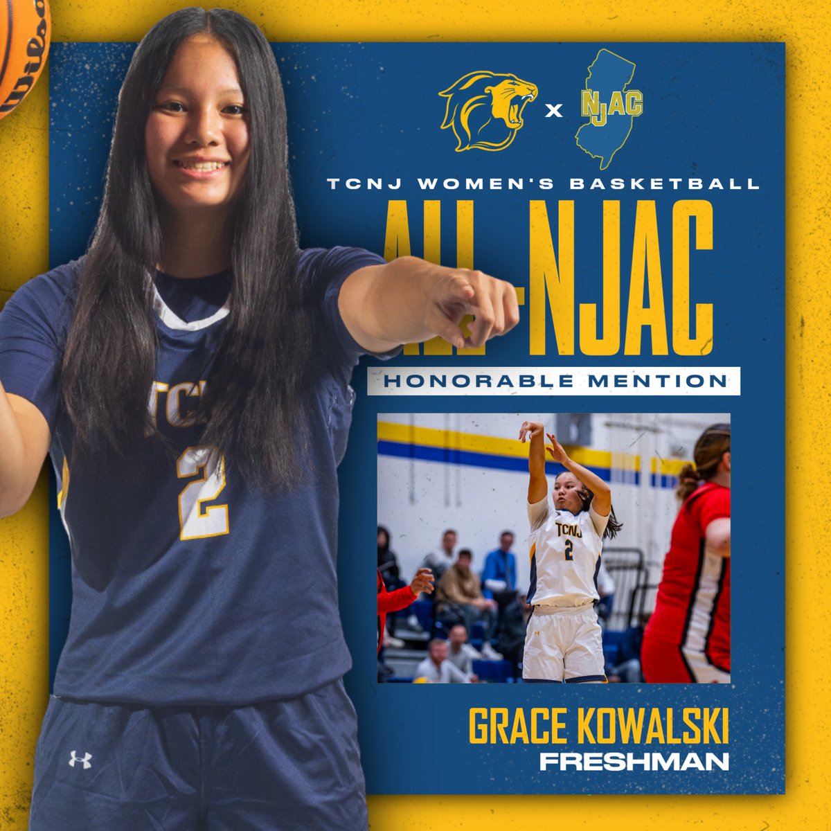 WBB | Congrats to our coaching staff plus Julia, Nina, and Grace for their well-deserved All-NJAC honors! tcnjathletics.com/news/2024/2/21… #TCNJ #LionPride #d3hoops @tcnjwb