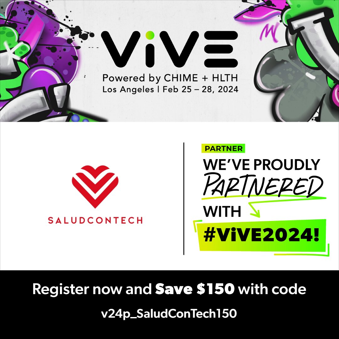 Join us Feb 27, 4PM at LA Convention Center to celebrate Black &amp; Latino founders in healthcare/tech, making strides despite <3% VC funding. Feat. Aloe Blacc &amp; top investors. Use code v24p_SaludConTech150 for $150 off. #ChangeMakers #EquityInAction #AloeBlacc #InclusiveInnovation