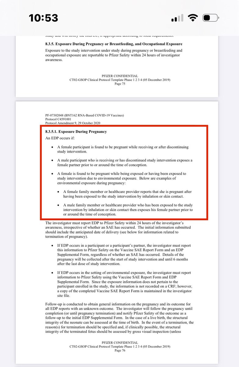 RealDrJaneRuby's tweet photo. SHEDDING:  For shedding deniers, I told you in 2021 that Pfizer actually warned external researchers of shedding, “BY INHALATION OR SKIN CONTACT,” required it to be reported, and designated it as a Serious Adverse Event. 

Start believing those of us who were right, who warned you from the beginning:

https://t.co/COKJ7Vu1hi
