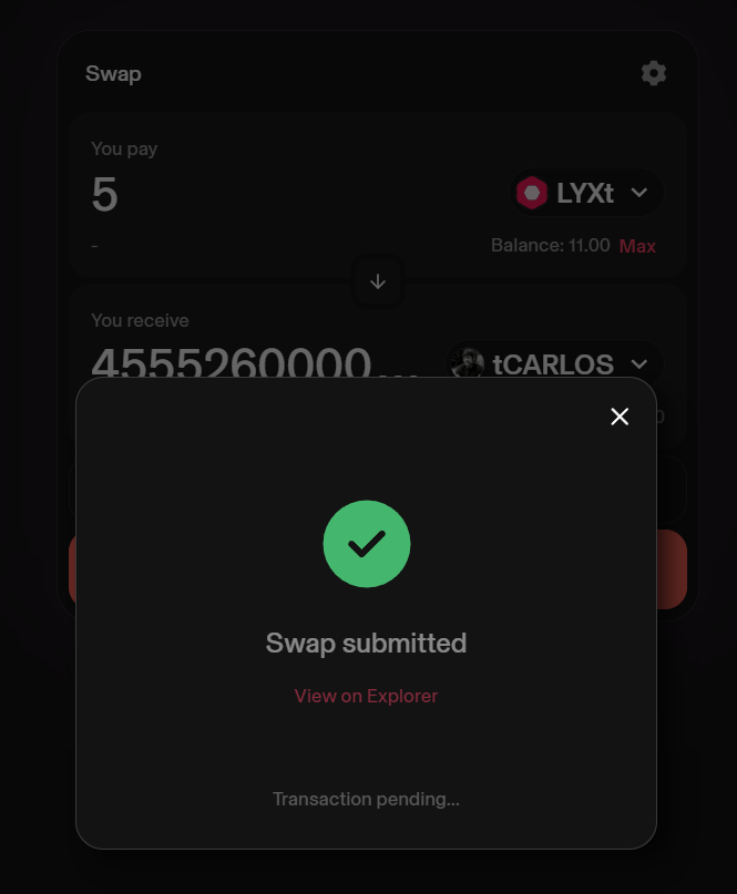 eSveeBee's tweet photo. Got me some @carlossolra_c ! 😄 #DEXincoming #memecoin #LUKSOtestnet @UniversalSwaps #LUKSO https://t.co/V54Xy36UW4
