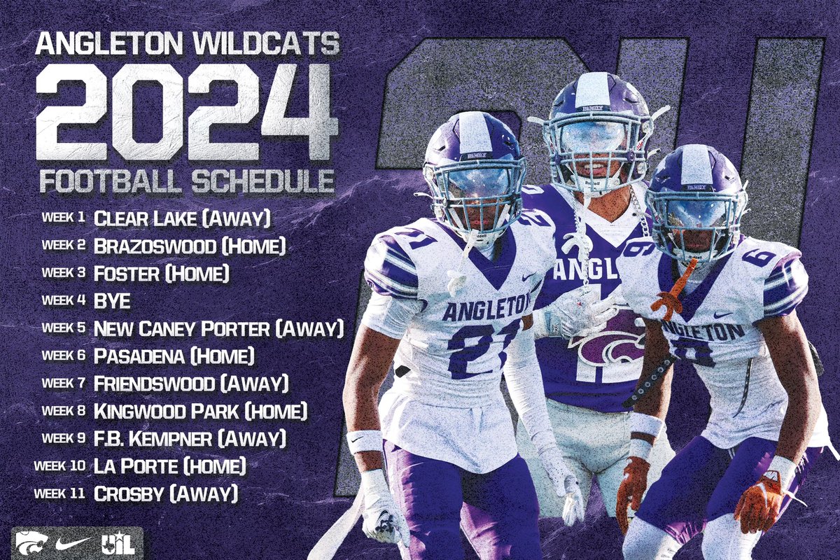 CoachJBrittain's tweet photo. New 2024 schedule. https://t.co/lZZtsUV7zb