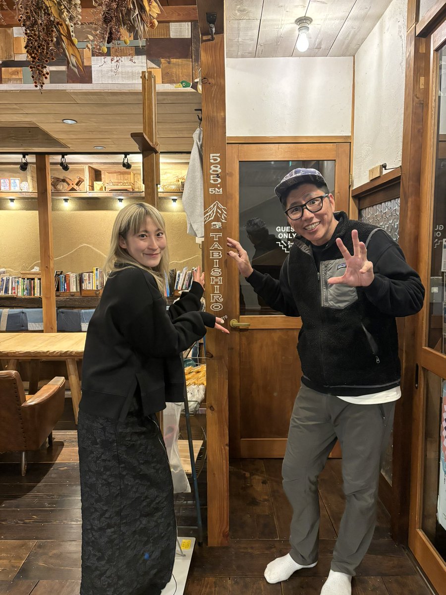 tabishiro_sauna's tweet photo. ヤナガワールドさんが来てくださいました！！
まさか、まさかの繋がり🤝でオドロキ
@pw_jto_kkk https://t.co/ZVIwohyFrb