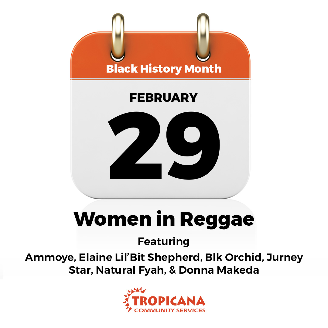 The  final event in our Woman in Reggae series. Ammoye, Elaine Lil’Bit Shepherd, Blk Orchid, Jurney Star, Natural Fyah, & Donna Makeda perform with the Rayzalution. No charge for this event. Register Now ow.ly/UIQ350QxqB4

#reggae #BHM #blackhistorymonth #stagesCanada