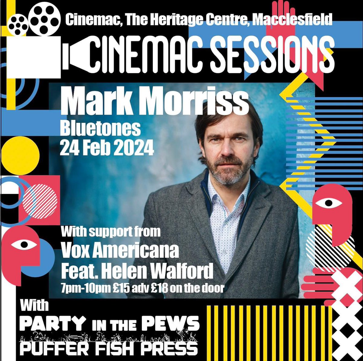 This Saturday at @CinemacCinema we have Mark Morriss from @TheBluetones for tickets: cinemaclive.co.uk/shop/live-musi…