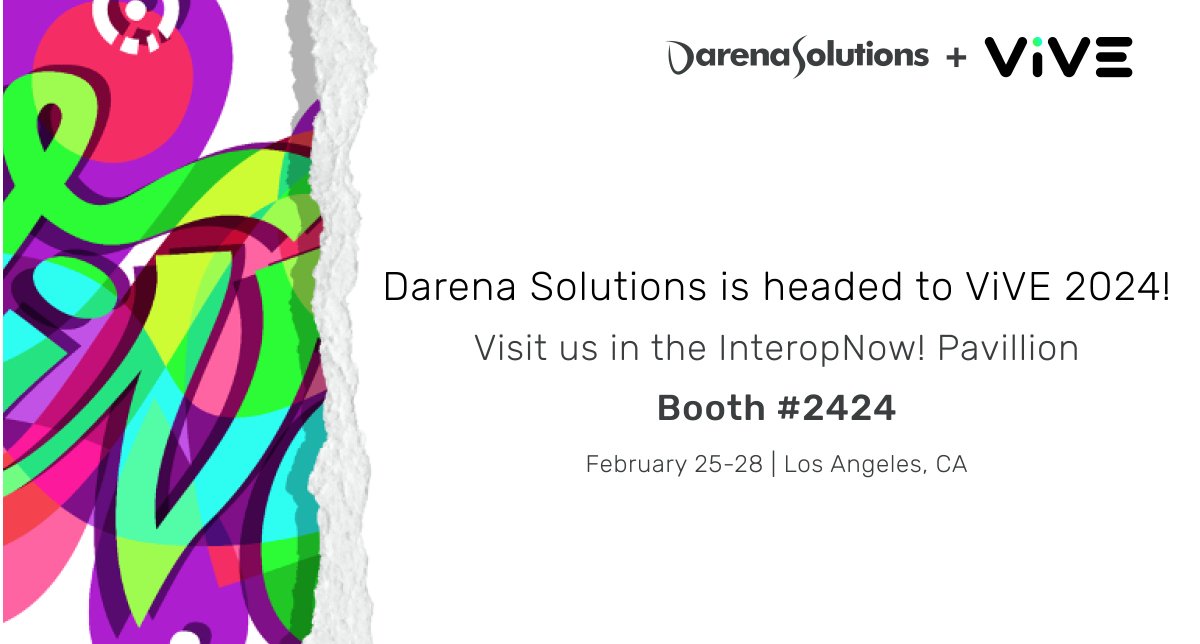 Calling all problem solvers to experience the power of MeldRx. Our team is excited to meet you and explore how we can support your journey in healthcare technology. Swing by our booth #2424 for a live demo! Schedule yours here: darenasolutions.com/darena-at-vive…
#VIVE2024 #MeldRx