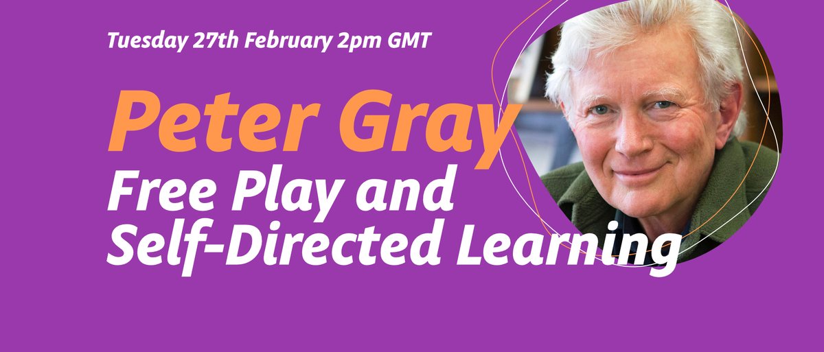 We can't wait for our next 'live' and inquiry with Dr Peter Gray on Free Play and Self-Directed Learning! We're gathering questions for this Q and A now. What would you ask Peter Gray to drive your practice forward? Share in the chat below ... letpressplay.co