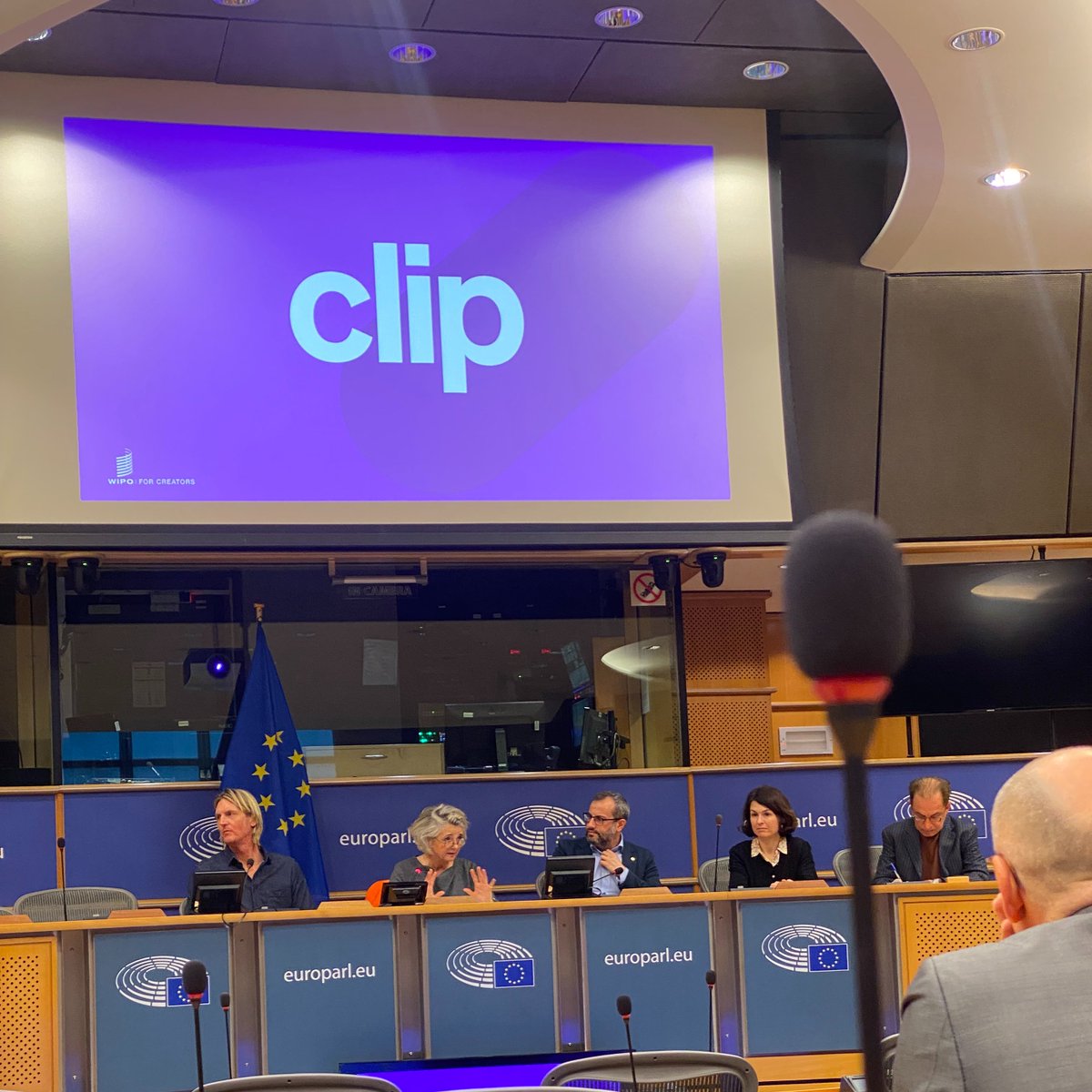 🇪🇺Today, IMPALA is at the @Europarl_EN for the presentation of the Creators Learn Intellectual Property (CLIP) platform, an initiative of the @musicrightsaw &
@WIPO. 

🙏Thank you @Ibangarciadb & @niclasmolinder for organising this event!

#goCLIPnow 
ℹ️👉goclip.org