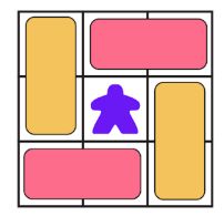 Daniel's been working on a fun variation of the mutilated chessboard problem! Students need to find a home for a Meeple, who wants to live alone in a town of people who want to live in pairs. Can it be done? Let us know if you try it! buff.ly/49kh1fR #mathfestival #math