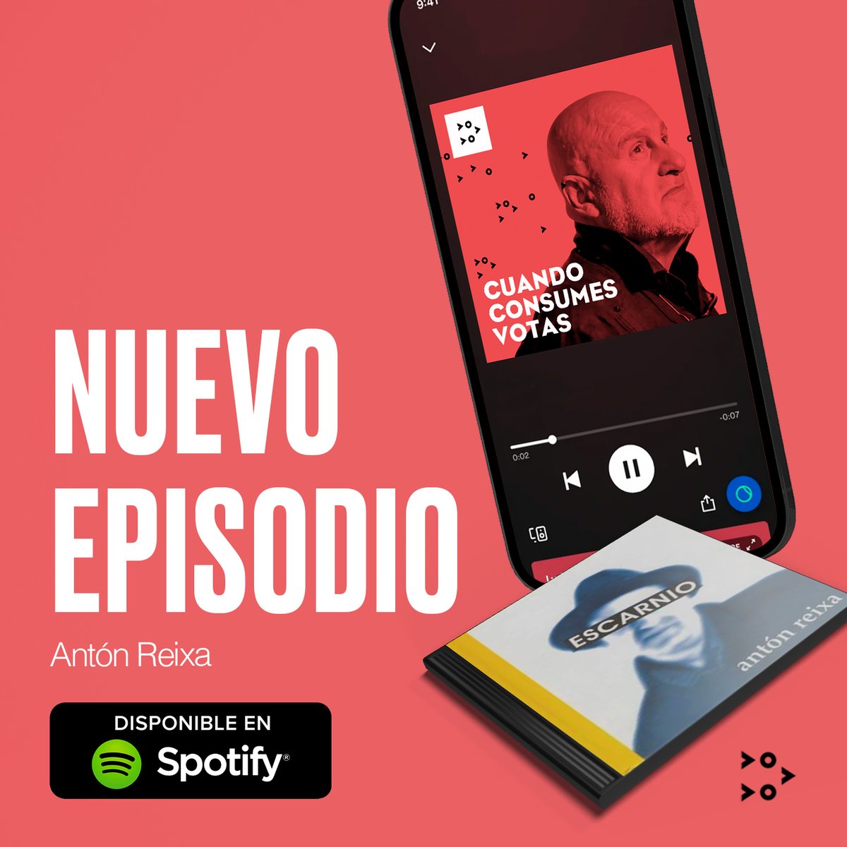 “La filosofía Know Cost rebosa positividad y esperanza”

Un nuevo episodio del podcast “cuando consumes votas llega a Spotify con Antón Reixa como invitado. 

No te olvides de compartirlo y de comentarnos qué te ha parecido.

👉Link: open.spotify.com/episode/0Uf4Zn…