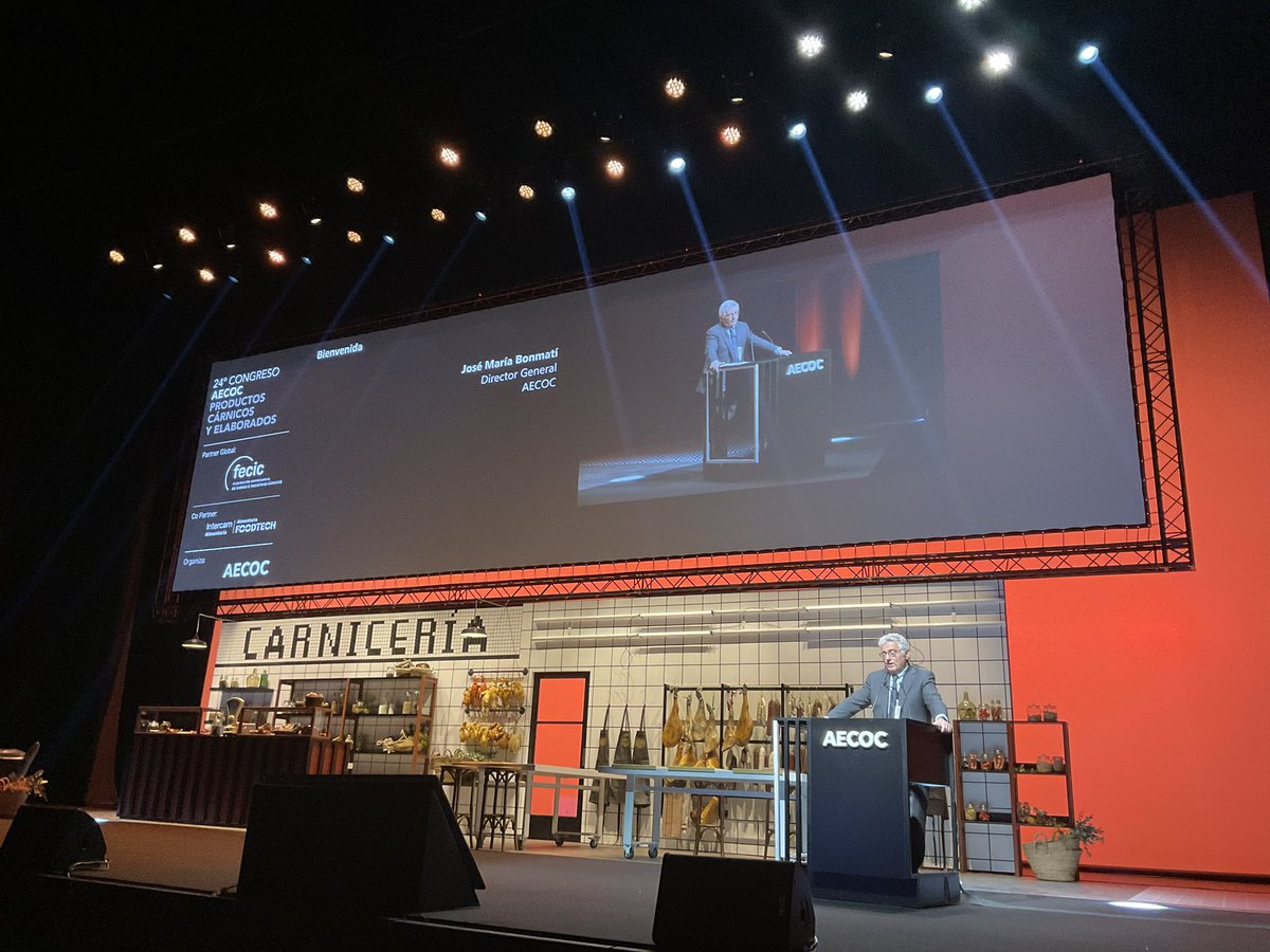MArrizabalaga's tweet photo. Inauguramos el 24º Congreso AECOC de Productos Cárnicos y Elaborados #AECOCCarnicos, con más de 400 profesionales del sector https://t.co/JYzT05DGUf