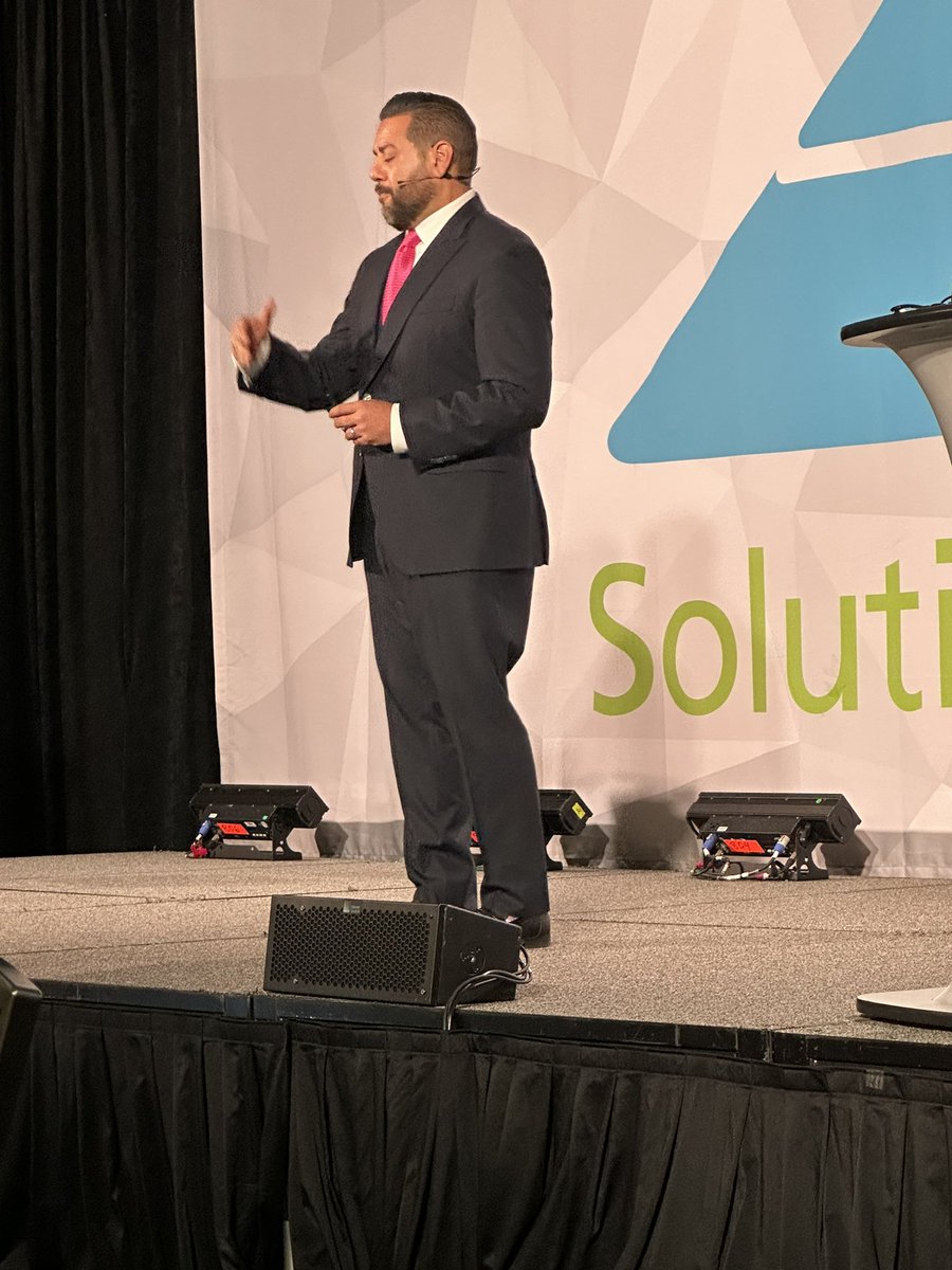 AnisaBusby's tweet photo. Closing out Day 3 of the RTI at Work Summit with a keynote from @lcruzconsulting giving us just what we need to redesign a system that was never designed to educate all! Let’s get it! 🔥#atRTI @SolutionTree @SolutionTreeTX https://t.co/TJVjNKU2HZ