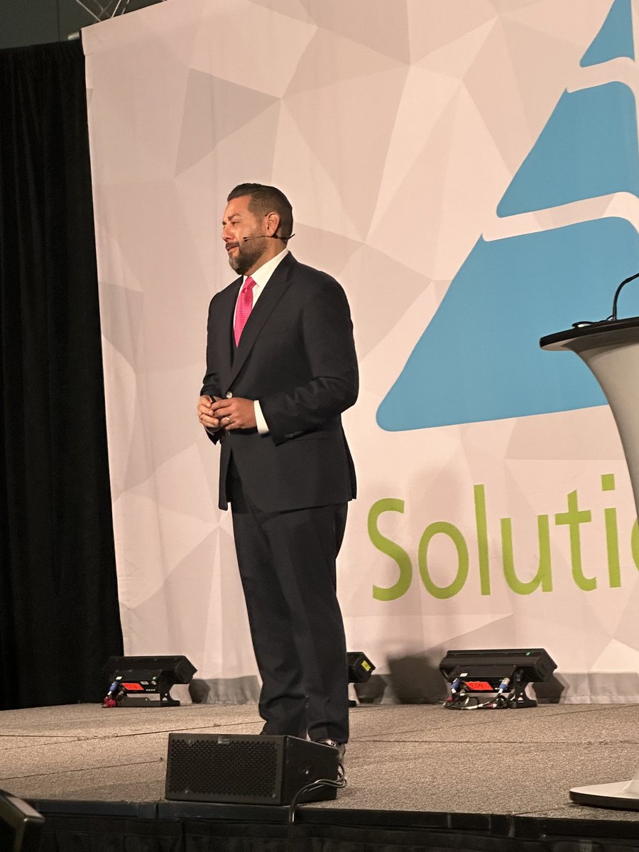 AnisaBusby's tweet photo. Closing out Day 3 of the RTI at Work Summit with a keynote from @lcruzconsulting giving us just what we need to redesign a system that was never designed to educate all! Let’s get it! 🔥#atRTI @SolutionTree @SolutionTreeTX https://t.co/TJVjNKU2HZ