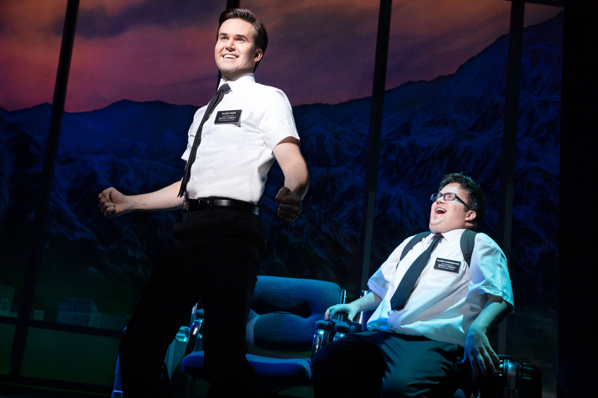 Save on select seats at THE BOOK OF MORMON now through March 20th with our code WINTERBOX24 at SeatGeek. 📸: Julieta Cervantes broadwaybox.com/shows/the-book… #thebookofmormon #discountoffer #broadway #musicaltheatre #musicals