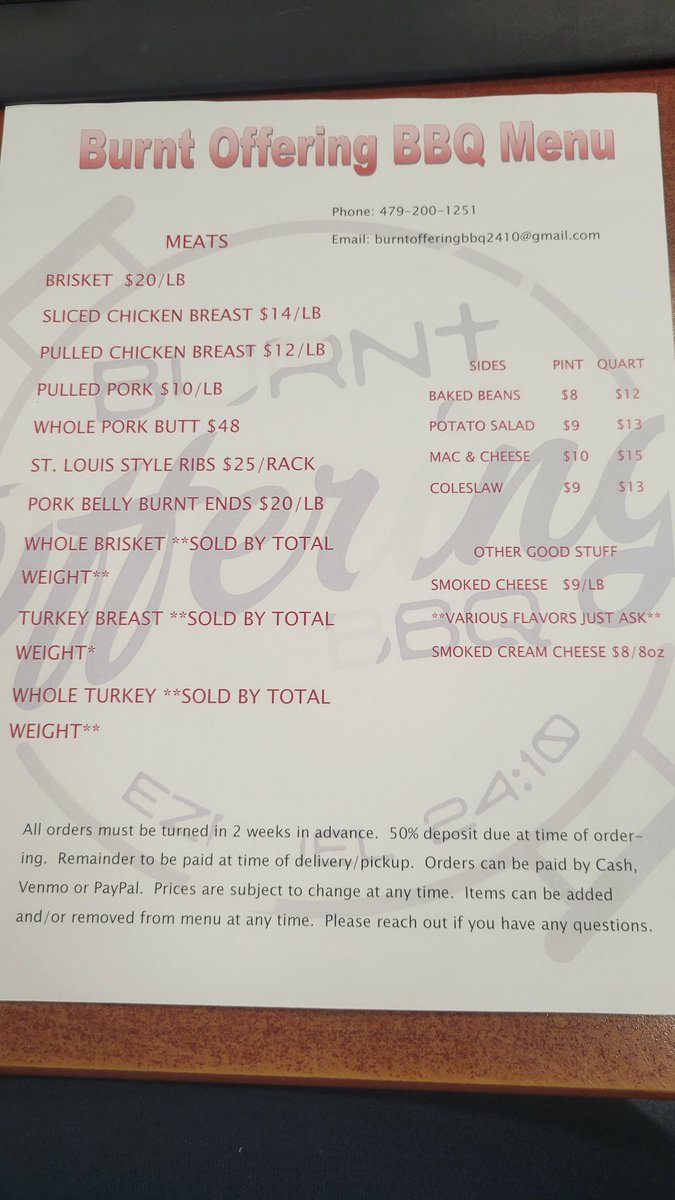 Here it is. Here is my catering menu, any questions please feel free to ask or to place an order just reach out to me.