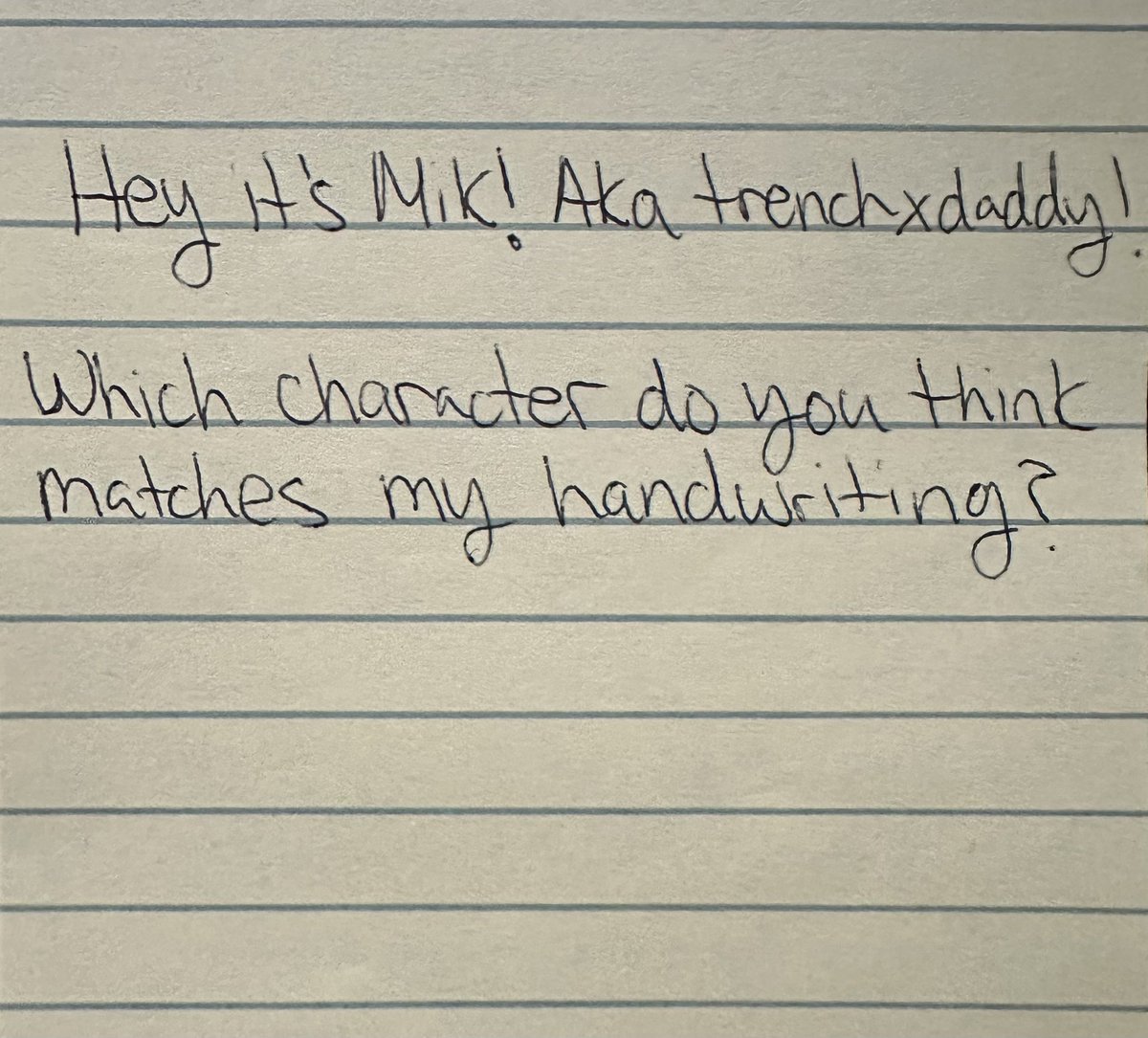 (mik)ayla :) ! tweet media