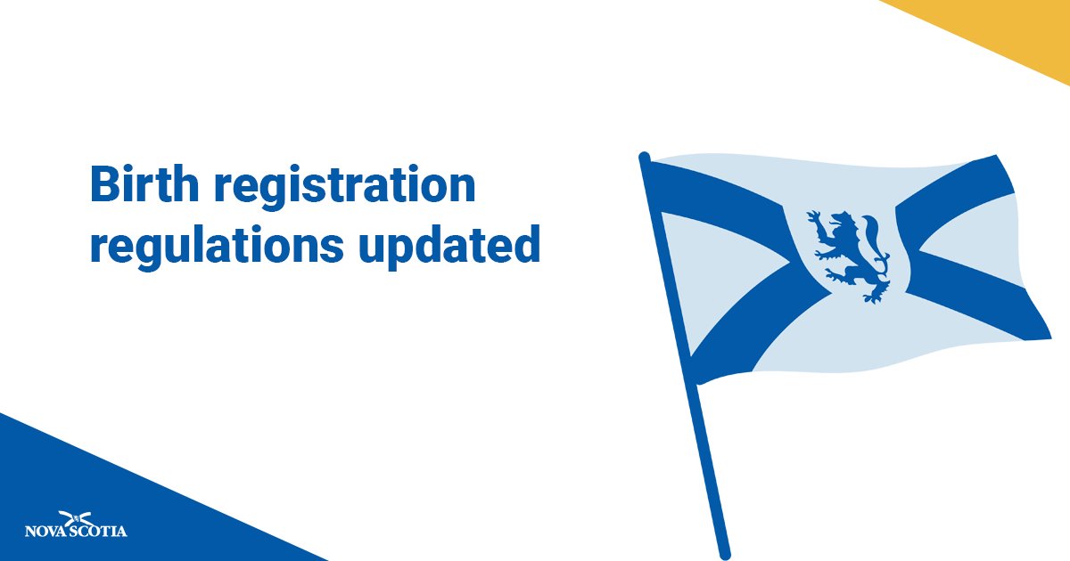 nsgov's tweet photo. Updated Birth Registration Regulations for Female Couples, Surrogacy Arrangements https://t.co/HmM1NmSEnJ https://t.co/Oic9DMcxxJ