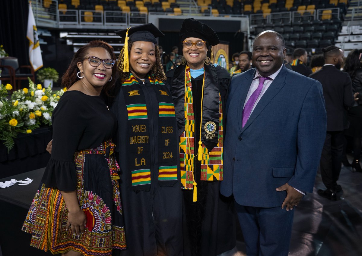 "Venture out, explore new shores, get lost and remain rooted in your faith that every journey will lead your right back to yourself and to your highest and greatest good."

-Carita Shanklin Walker ('93)

Thank you for the inspiring keynote address! #XULA