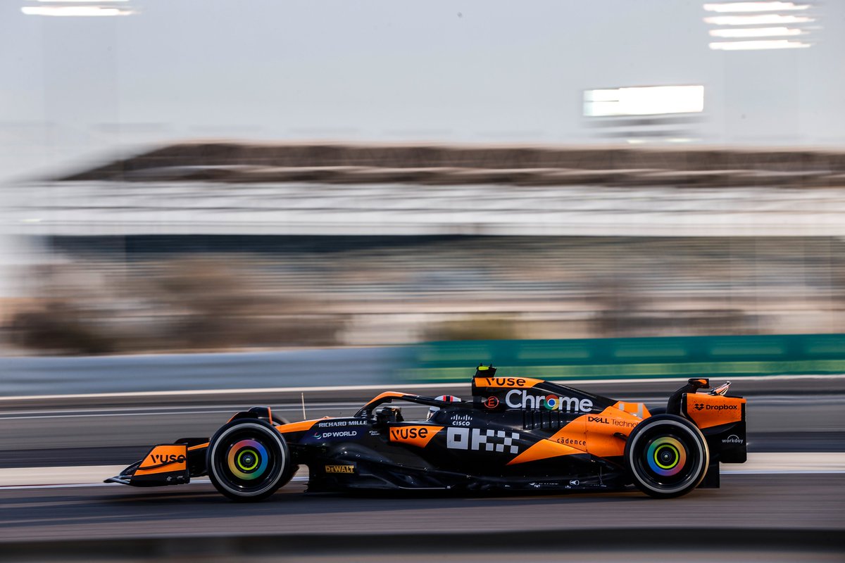 McLarenF1's tweet photo. Day one of #F1Testing. ✅

That's 130 laps banked! Bring on the next two days. 🙌 https://t.co/2XTFiKth5V