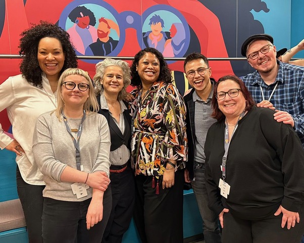 SJIWFF's tweet photo. We were grateful to attend #BeyondTheBinary with @PowerToTransfo1 event hosted by @ReclaimTheFrame, @BFI, @womenahollywood &amp; the Federal Foundation for Gender Equality in Germany. #Berlinale2024 #EFM2024 #PowerToTransform https://t.co/yvM4UpARGr