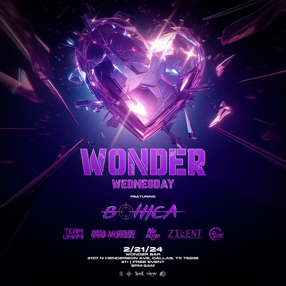 TONIGHT @ Wonder Bar DTX😈🪩