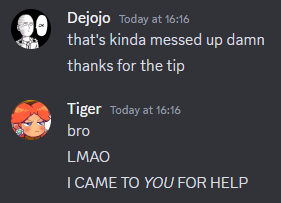 Wax_Tiger_Pop's tweet photo. Asked @Dejohj for advice on how HC was supposed to beat a certain Baiken setup 🙏 https://t.co/vKVUYcatIX